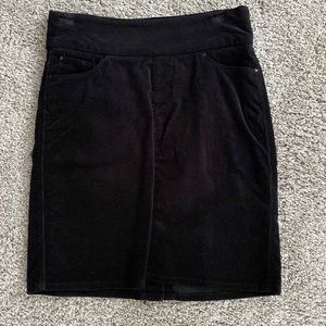 Black Corduroy Skirt